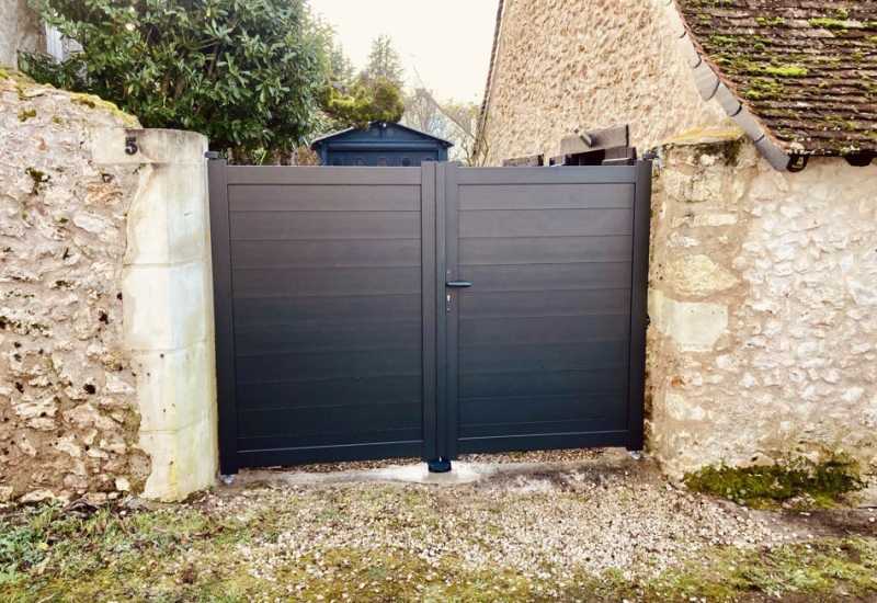 Portail aluminium